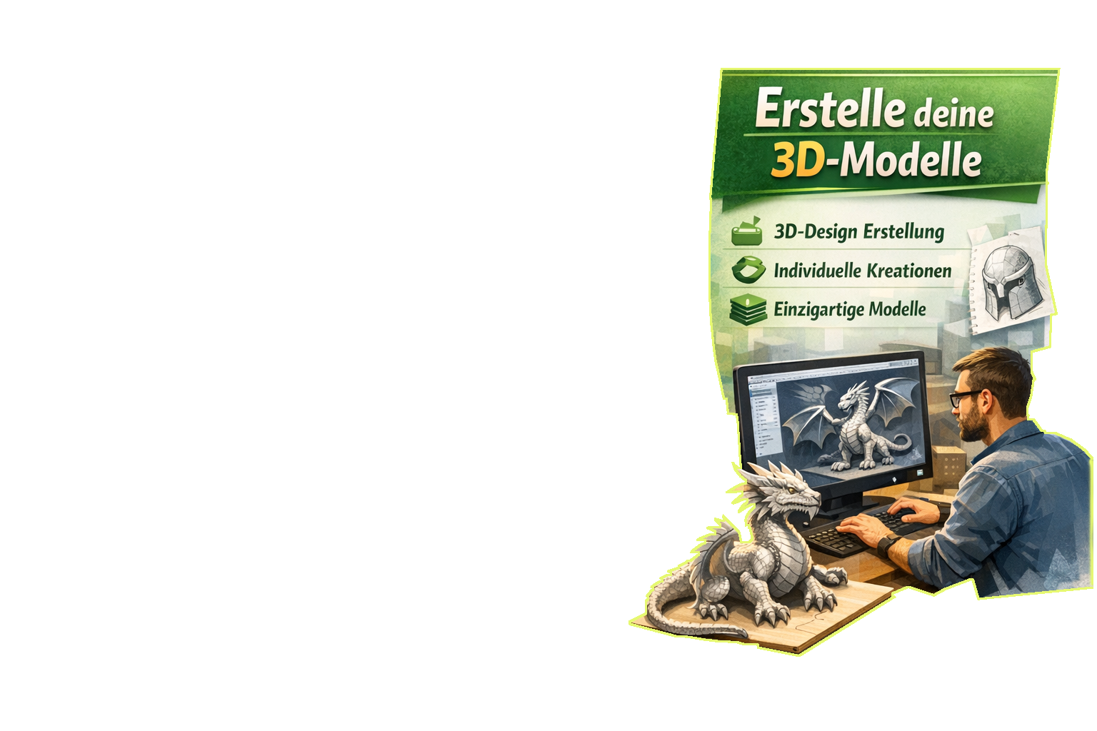 Erstelle deine 3D-Modelle